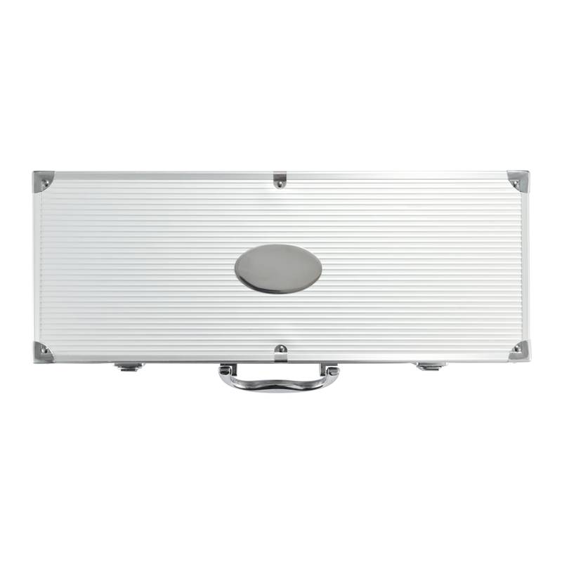 12-dílná sada na grilování v hliníkovém kufříku 12-dílná sada na grilování v hliníkovém kufříku